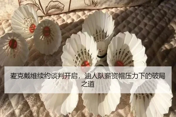 麦克戴维续约谈判开启，油人队薪资帽压力下的破局之道